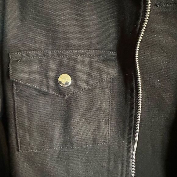 NWT - Black Corduroy Jacket - Unisex - Size XS - Picture 3 of 7